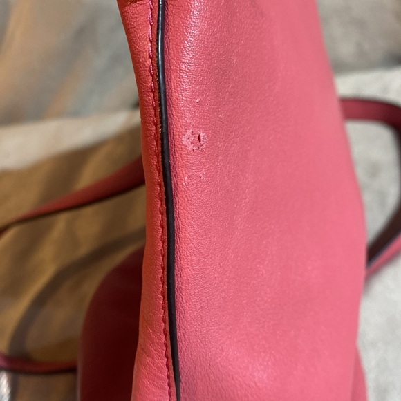 COACH Bleecker Sport Mini Duffle Crossbody Shoulder Bag Loganberry 32281 - Picture 11 of 11